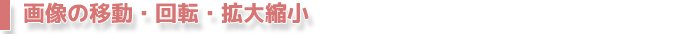 トリミングや文字入れもできます